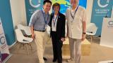 Mike Young, California Environmental Voters; Karen Ross, Secretary of the California Department of Food and Agriculture; and Rick Theis, Secretary/Treasurer of the Fledgling Fund